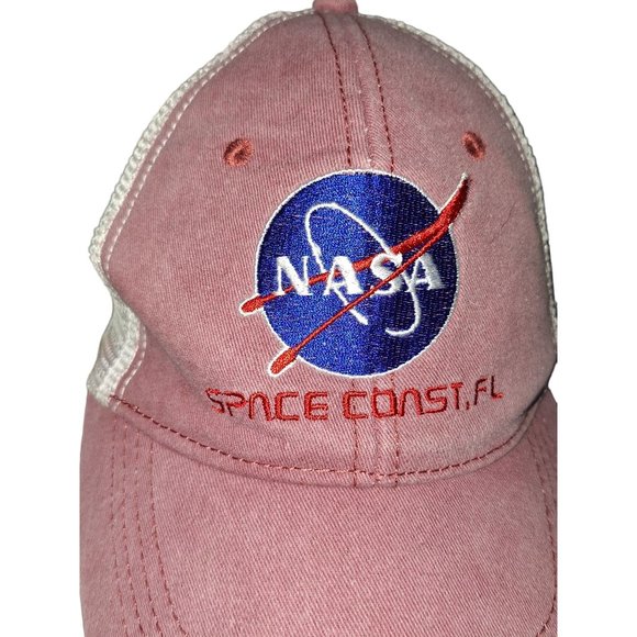 VINTAGE Beachwave NASA Space Coast, FL Hat Cap Snap Back Adjustable Mesh Back - Picture 1 of 7